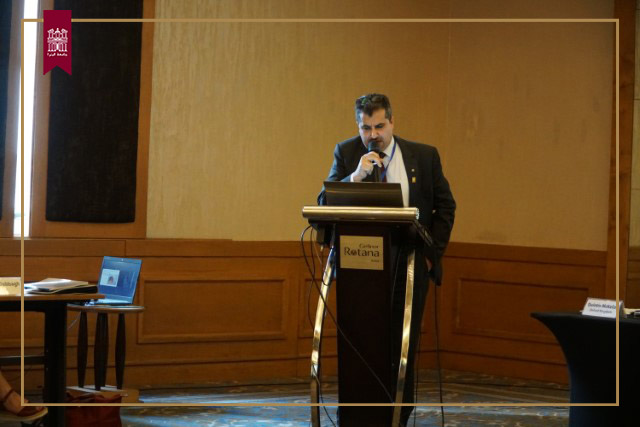 /Ar/News/PublishingImages/رئيس جامعة البترا يستعرض تجربة الجامعة في التعليم عن بعد في مؤتمر بيروت 1.JPG