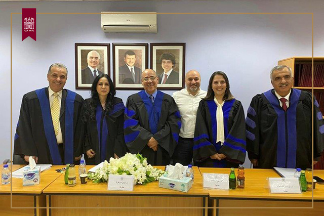 الجلاد تنال درجة الماجستير في الإعلام من جامعة البترا