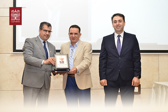 Honoring Dr. Zighan (Distinguished Researcher) in the Business Administration Department at UOP for the Year 2023