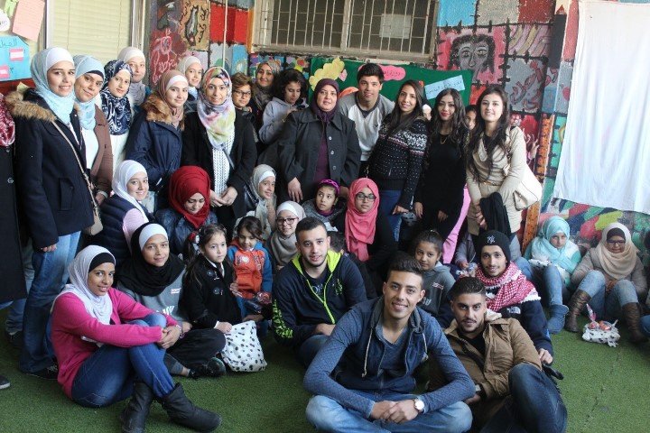 Visit to Al-Hussein Camp Orphans' Society