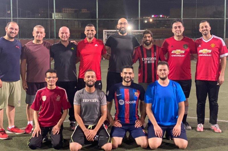 Coach Faisal Ibrahim Supervises UOP Football Team Trainings