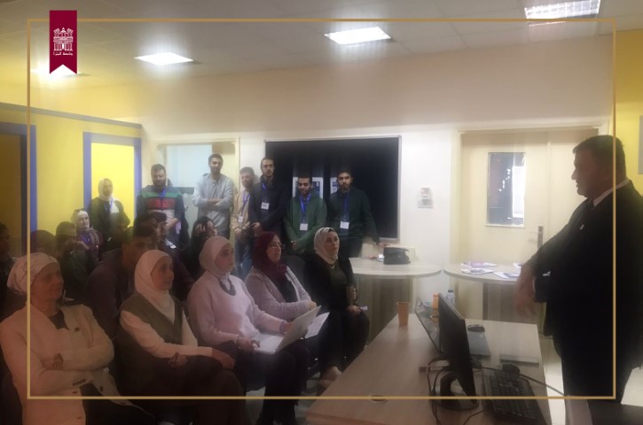 محاضرة عن تقنيّة الميتافيرس في جامعة البترا