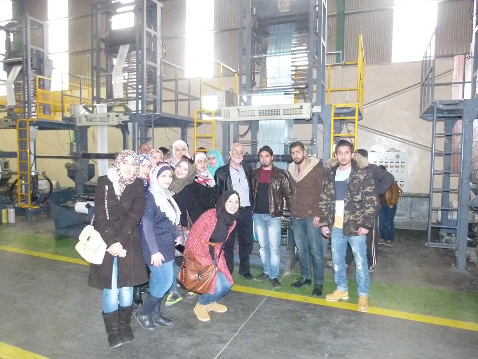 Chemistry Department Students Visit to King Abdullah II Industrial City